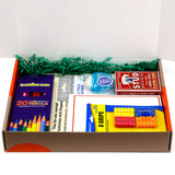 Beat the Boredom Box - Activities with Purpose - Senior Large Print Gift Basket Crossword Word Find & Coloring Books + Playing Cards & Note Cards