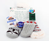 Get Well Gifts for Women Beat the Boredom Box Gift Basket with Get Well Message Plush Non-Slip Socks Lip Balm Travel Tissue Cream Crossword Book Word Search Book Adult Coloring Books Cards Markers V1