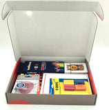 Beat the Boredom Box - Activities with Purpose -Spanish Senior Large Print Gift Basket Crossword Word Find & Coloring Books + Playing Cards & Note Cards